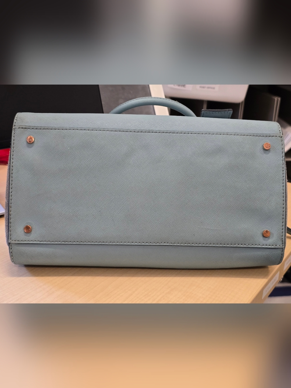 Kate Spade Large Riley Satchel – Suede & Leather (No Crossbody Strap) - Picture 16 of 16